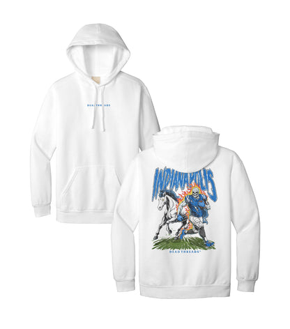 INDIANAPOLIS FOOTBALL v2 - “DT ESSENTIAL" HOODIE – Hoodie – Dead Threads Apparel