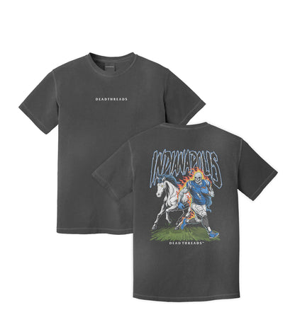 INDIANAPOLIS FOOTBALL v2 - “DT ESSENTIAL" PREMIUM T - SHIRT – T-Shirt – Dead Threads Apparel