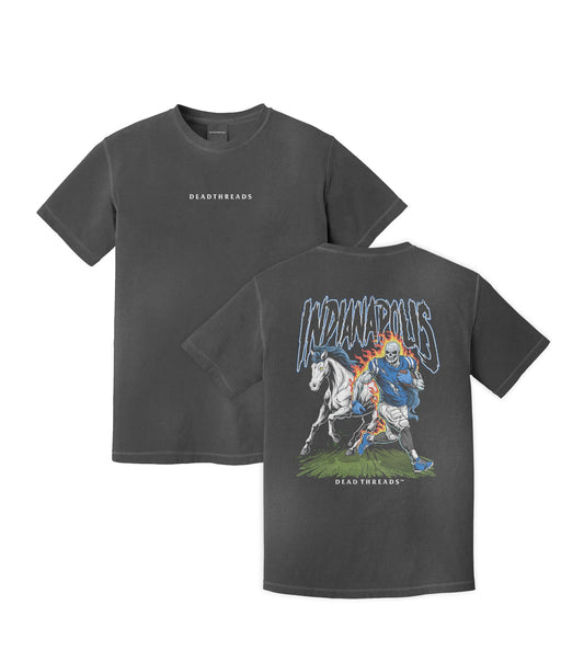 INDIANAPOLIS FOOTBALL v2 - “DT ESSENTIAL" PREMIUM T - SHIRT – T-Shirt – Dead Threads Apparel