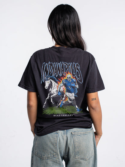 INDIANAPOLIS FOOTBALL v2 - “DT ESSENTIAL" PREMIUM T - SHIRT – T-Shirt – Dead Threads Apparel
