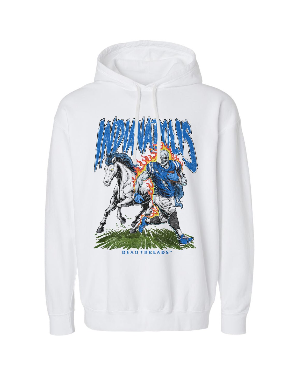 INDIANAPOLIS FOOTBALL v2 - LIGHTWEIGHT HOODIE – Lightweight – Dead Threads Apparel