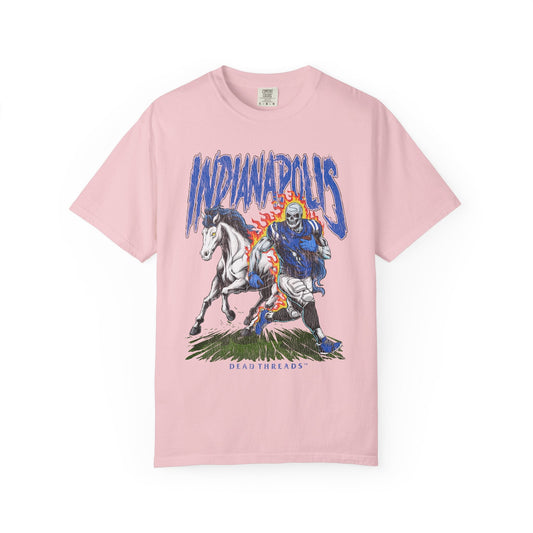 INDIANAPOLIS FOOTBALL v2 - PINK – T-Shirt – Dead Threads Apparel