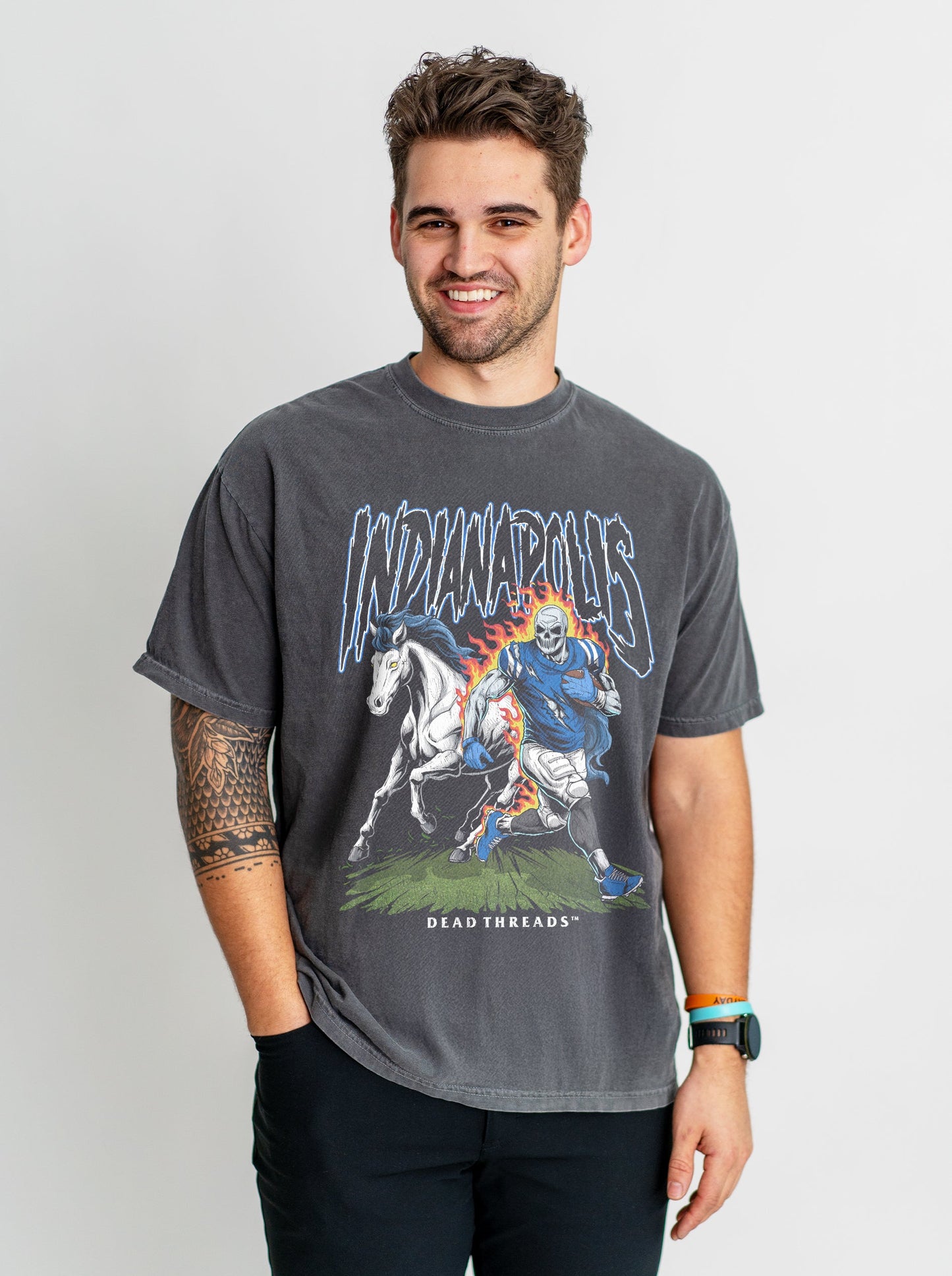 INDIANAPOLIS FOOTBALL v2 – T-Shirt – Dead Threads Apparel