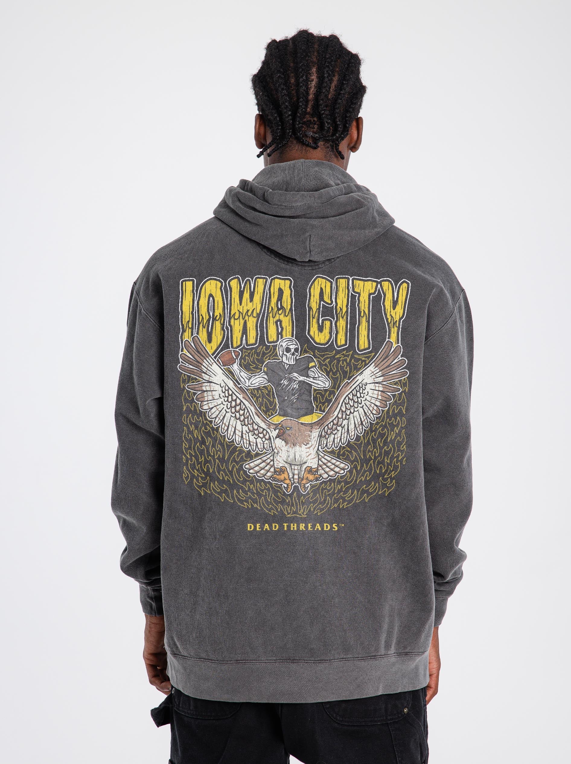 IOWA CITY FOOTBALL - HOODIE – Hoodie – Dead Threads Apparel