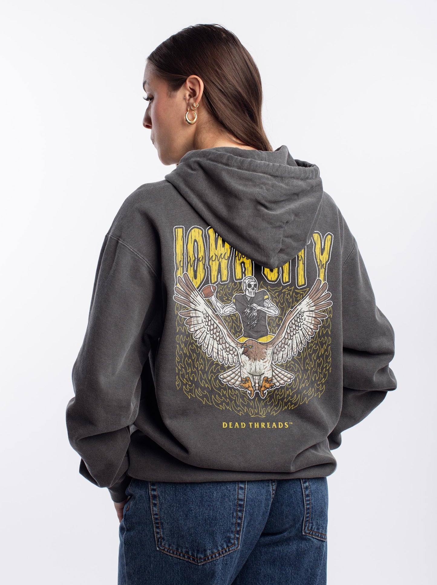 IOWA CITY FOOTBALL - HOODIE – Hoodie – Dead Threads Apparel