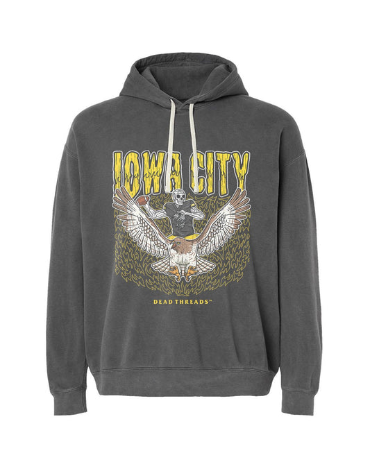 IOWA CITY FOOTBALL - LIGHTWEIGHT HOODIE – Lightweight – Dead Threads Apparel