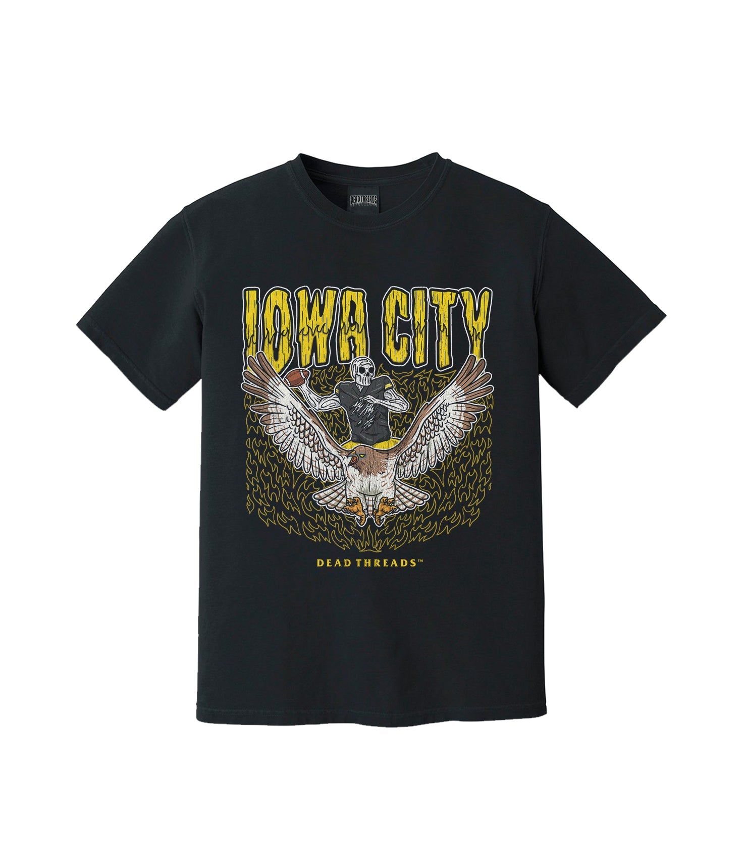 IOWA CITY FOOTBALL – T-Shirt – Dead Threads Apparel