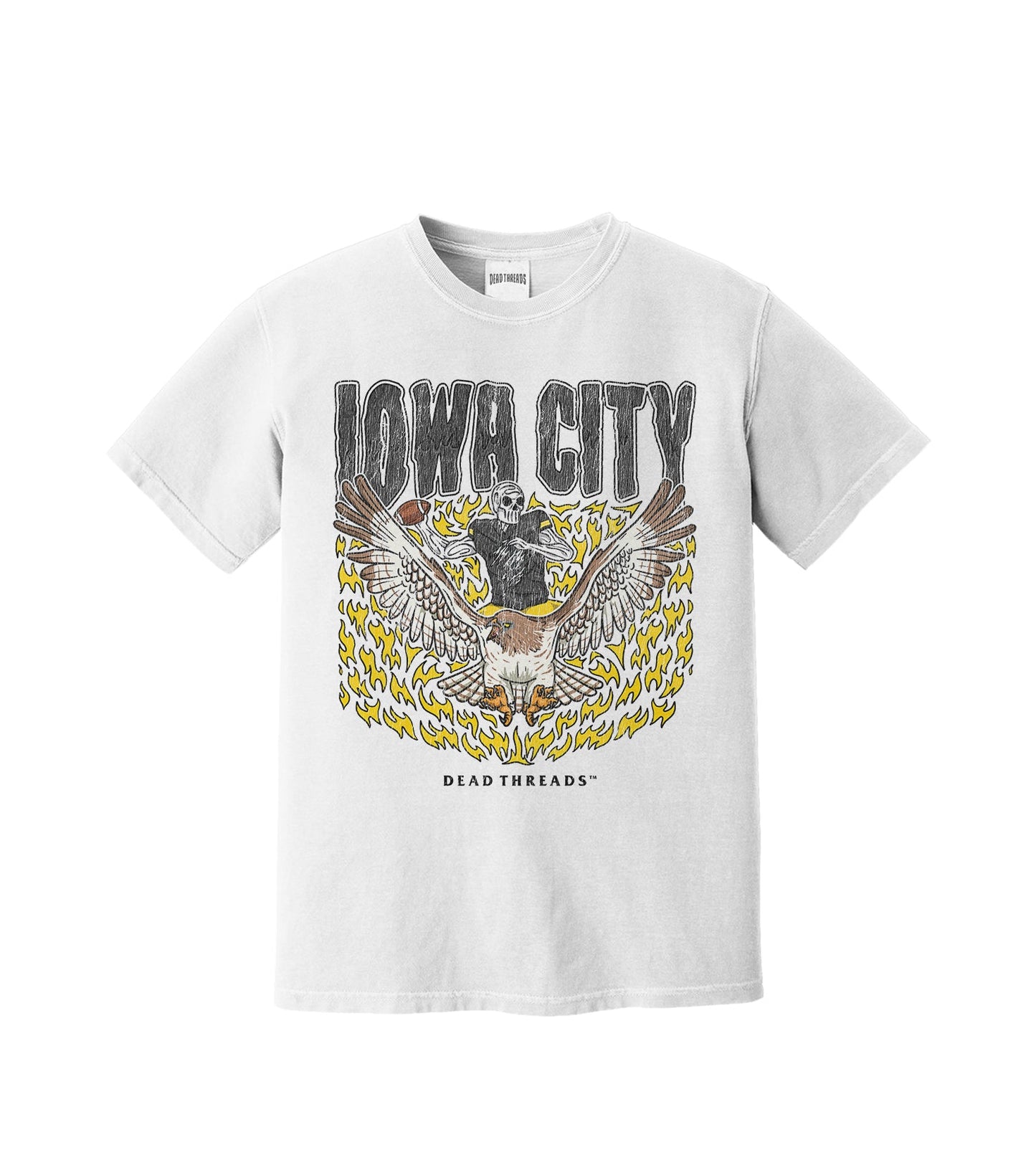 IOWA CITY FOOTBALL – T-Shirt – Dead Threads Apparel