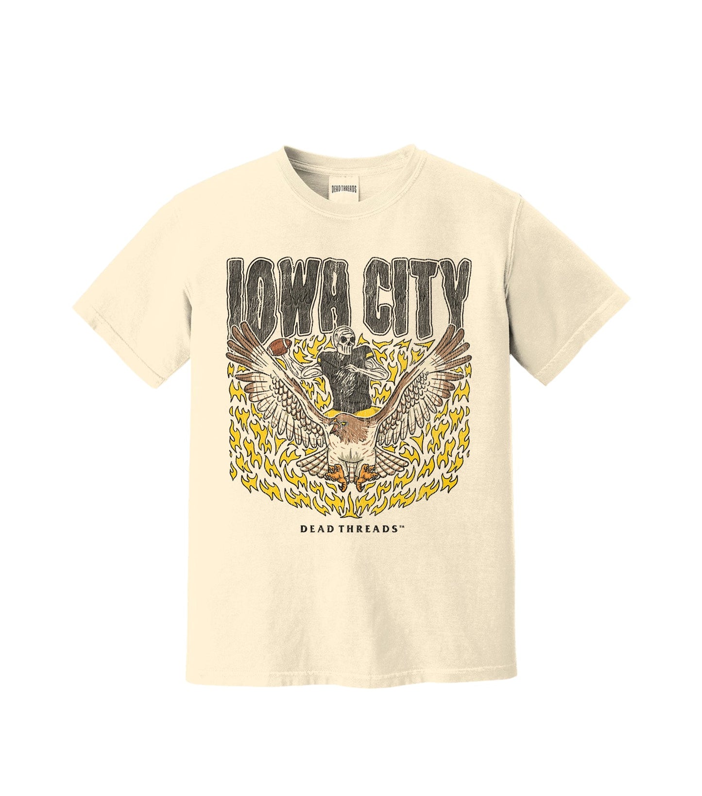 IOWA CITY FOOTBALL – T-Shirt – Dead Threads Apparel