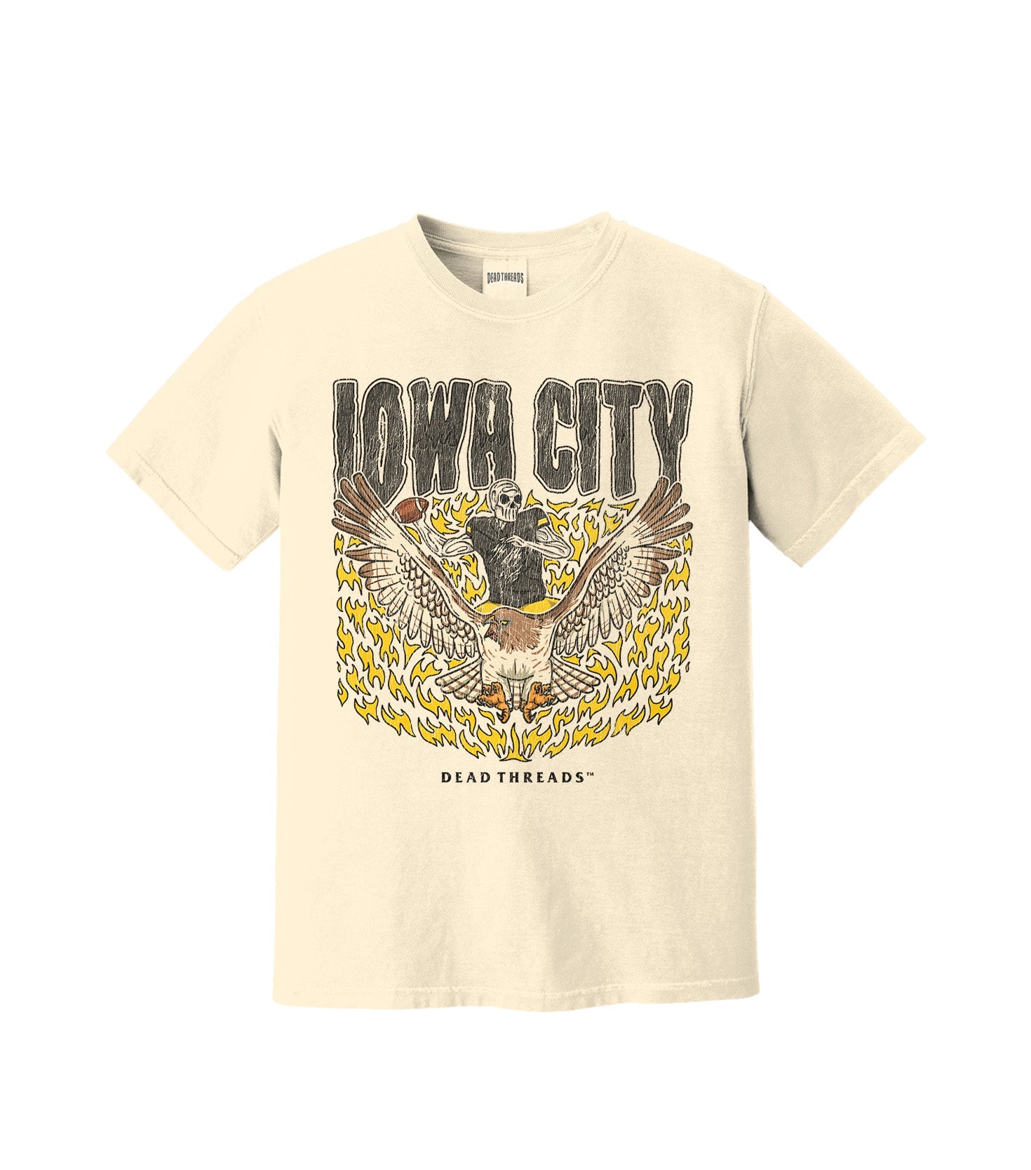 IOWA CITY FOOTBALL – T-Shirt – Dead Threads Apparel