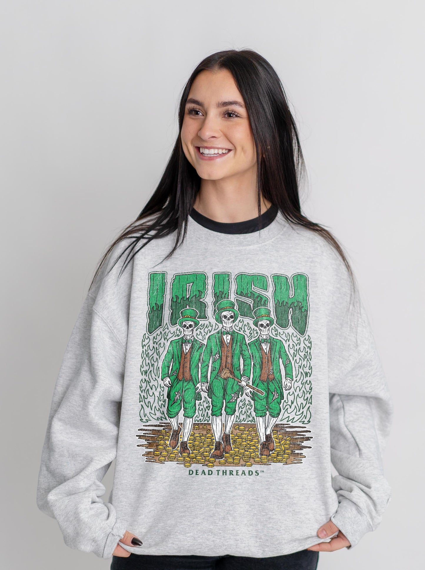 IRISH CREWNECK SWEATSHIRT – Sweatshirt – Dead Threads Apparel