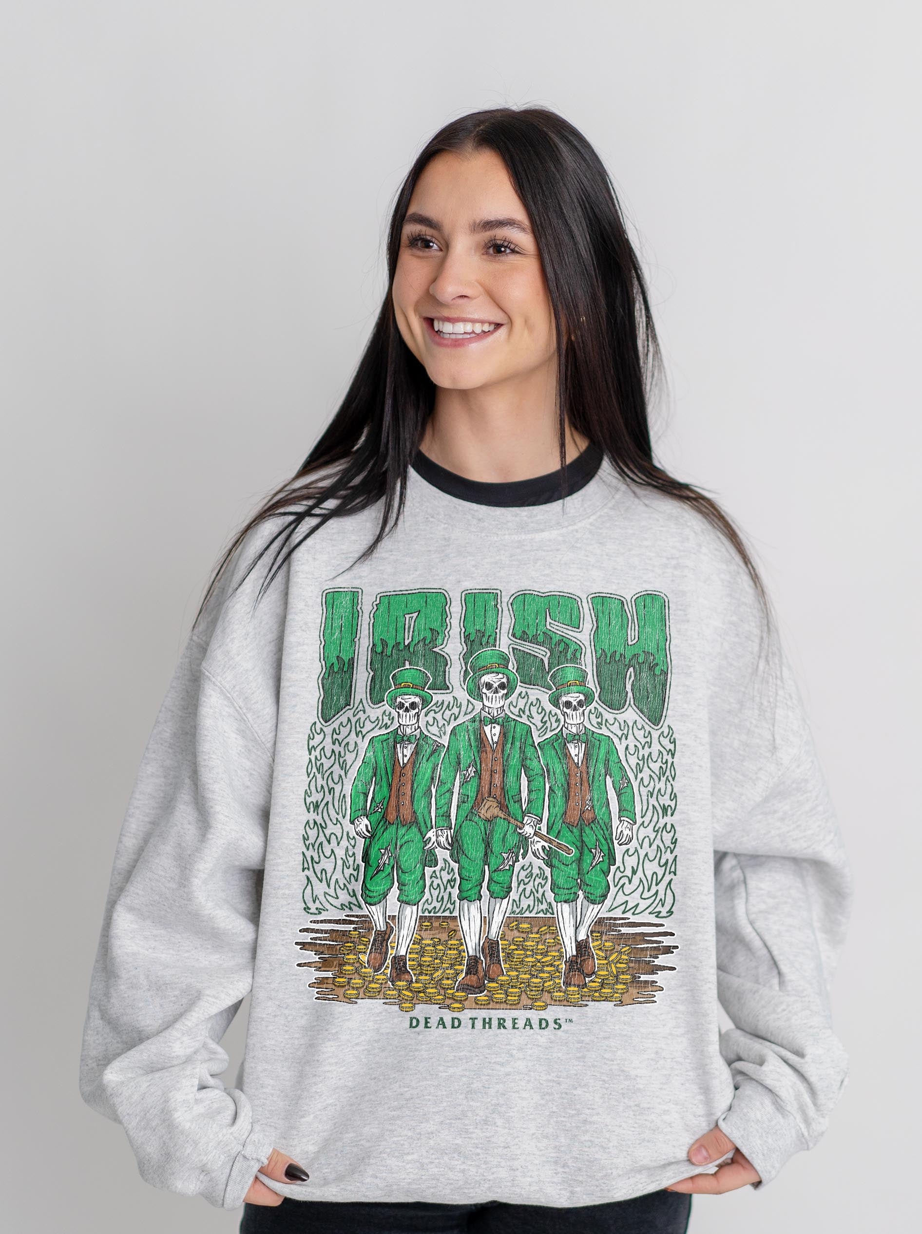 IRISH CREWNECK SWEATSHIRT – Sweatshirt – Dead Threads Apparel
