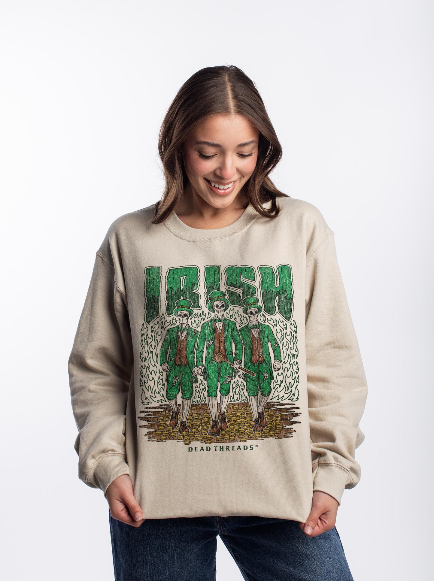IRISH CREWNECK SWEATSHIRT – Sweatshirt – Dead Threads Apparel