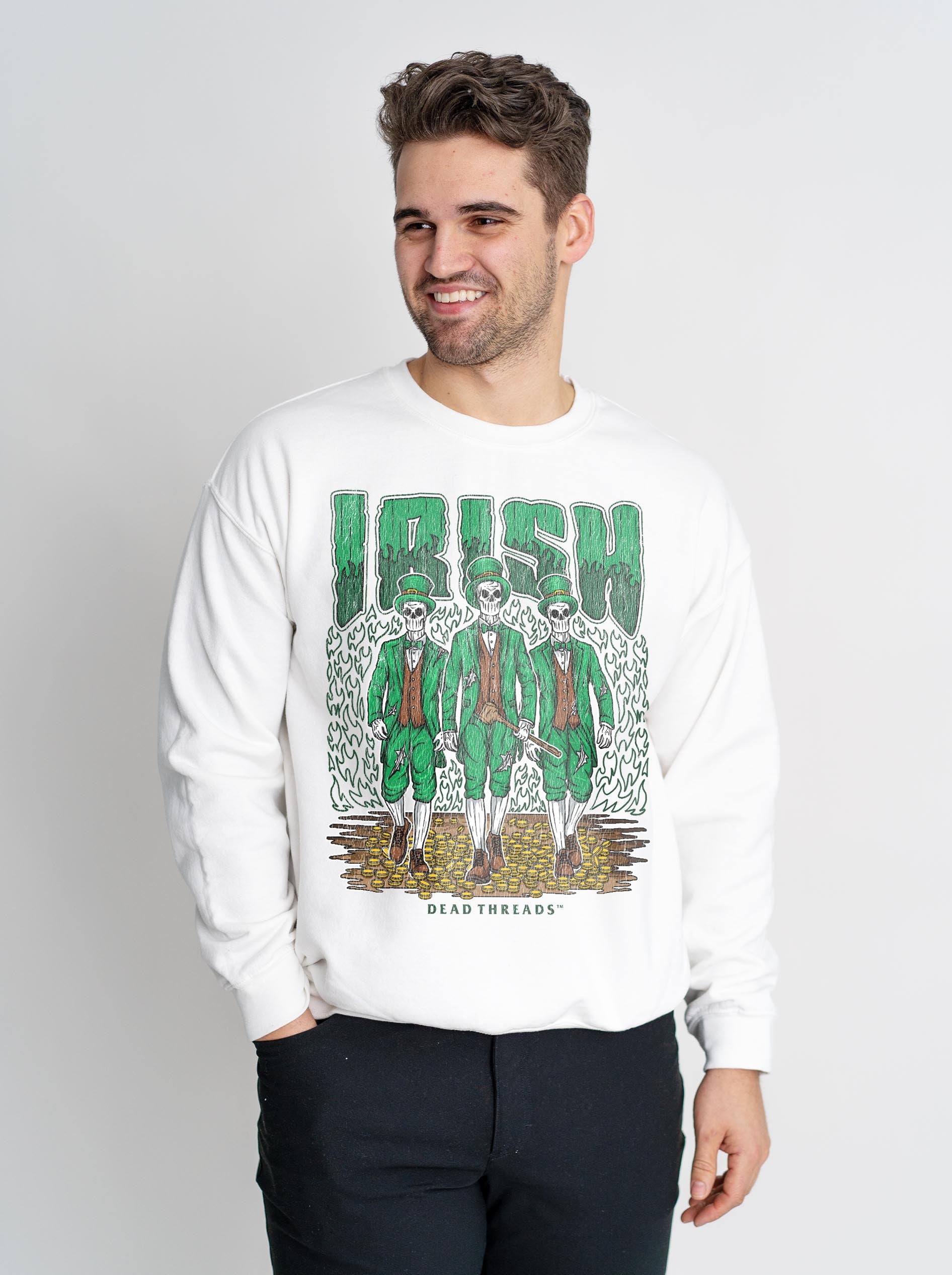 IRISH CREWNECK SWEATSHIRT – Sweatshirt – Dead Threads Apparel