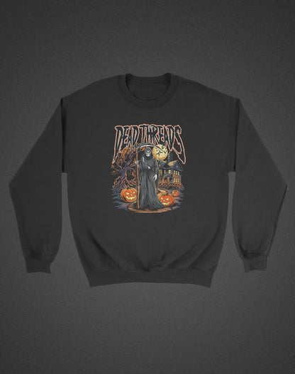 JACK - O - REAPER (KIDS) CREWNECK SWEATSHIRT - Halloween Limited Drop – Kids clothes – Dead Threads Apparel