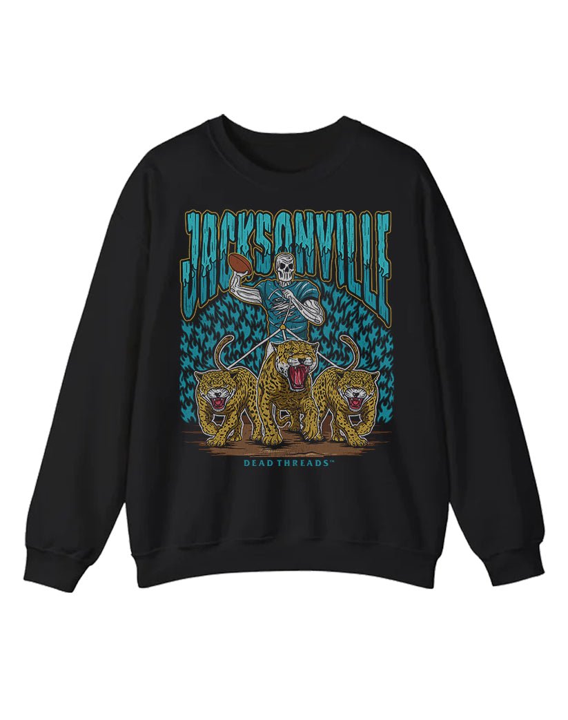 JACKSONVILLE FOOTBALL CREWNECK SWEATSHIRT – Sweatshirt – Dead Threads Apparel