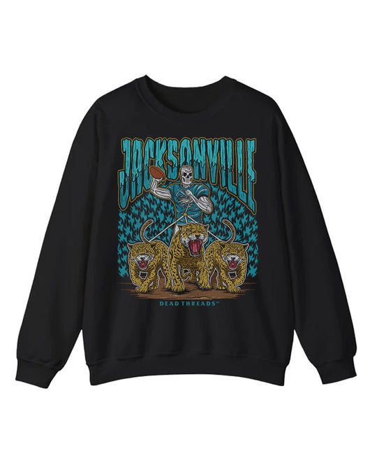 JACKSONVILLE FOOTBALL CREWNECK SWEATSHIRT – Sweatshirt – Dead Threads Apparel