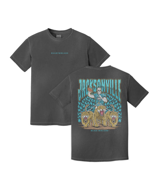 JACKSONVILLE FOOTBALL - “DT ESSENTIAL" PREMIUM T - SHIRT – T-Shirt – Dead Threads Apparel