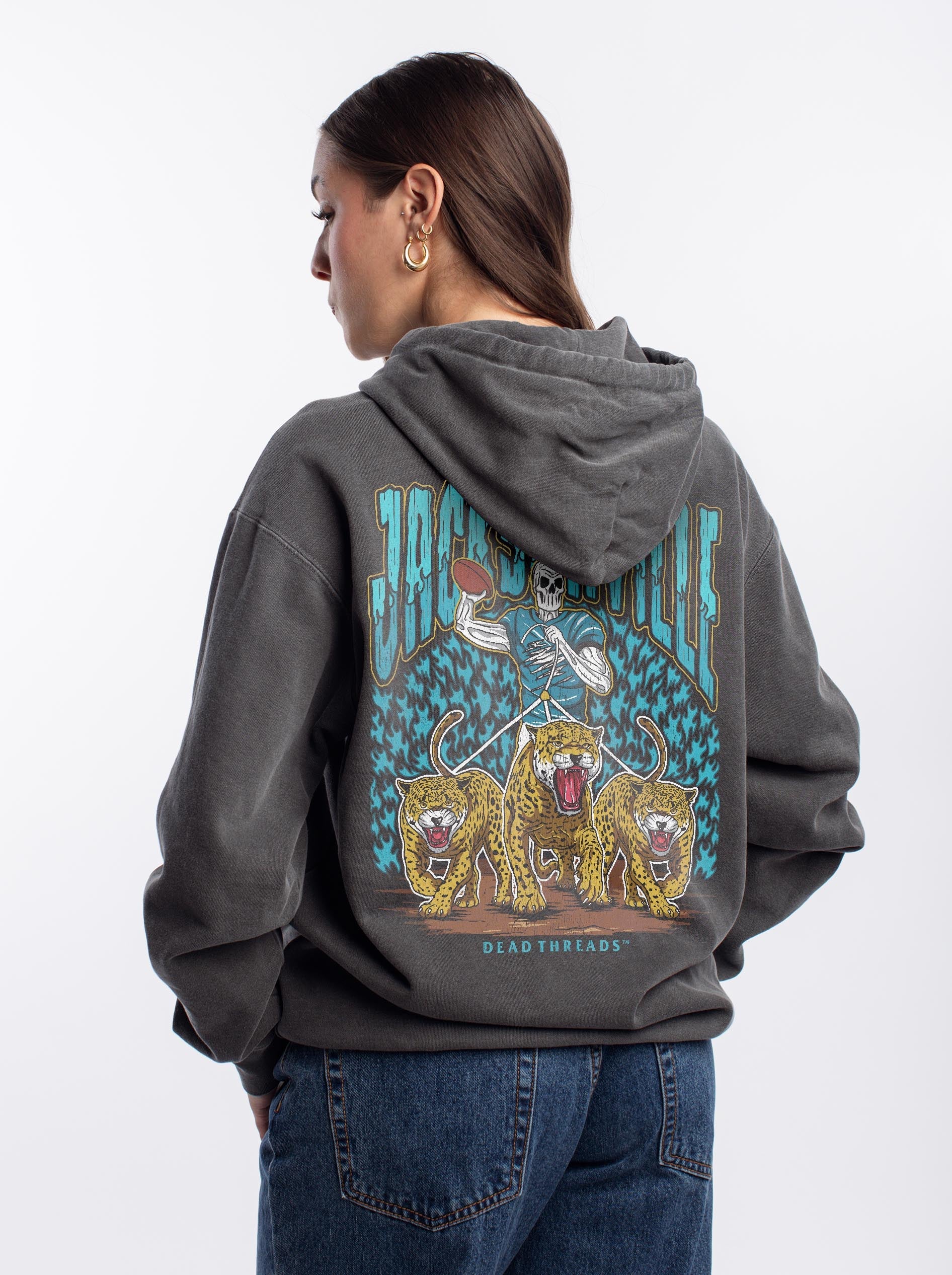 JACKSONVILLE FOOTBALL - HOODIE – Hoodie – Dead Threads Apparel