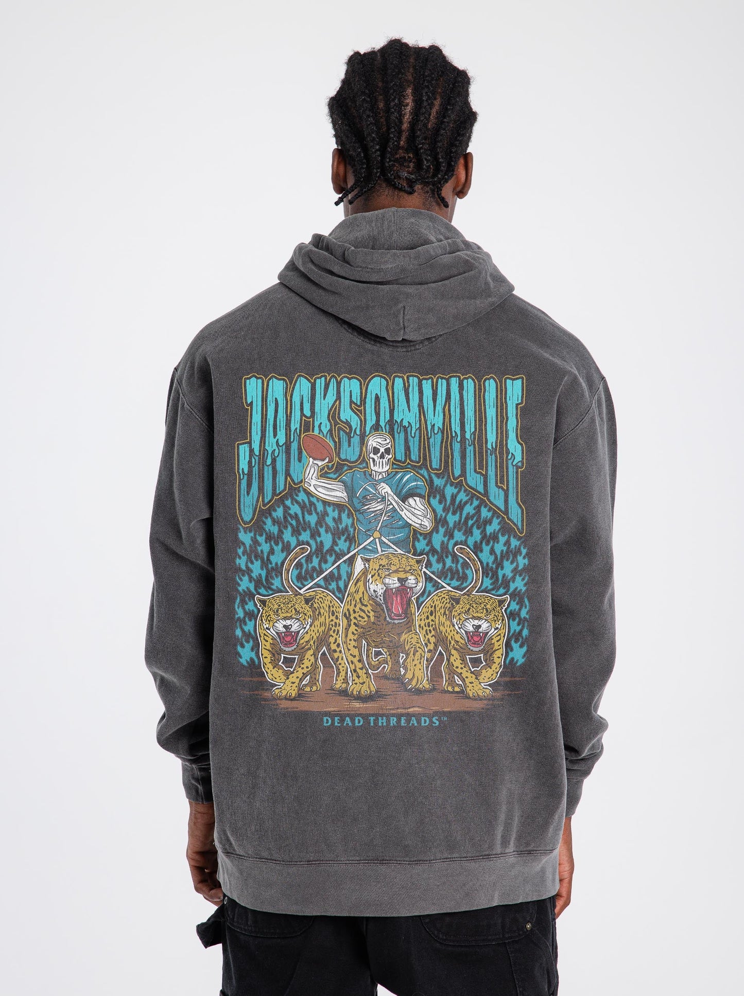 JACKSONVILLE FOOTBALL - HOODIE – Hoodie – Dead Threads Apparel