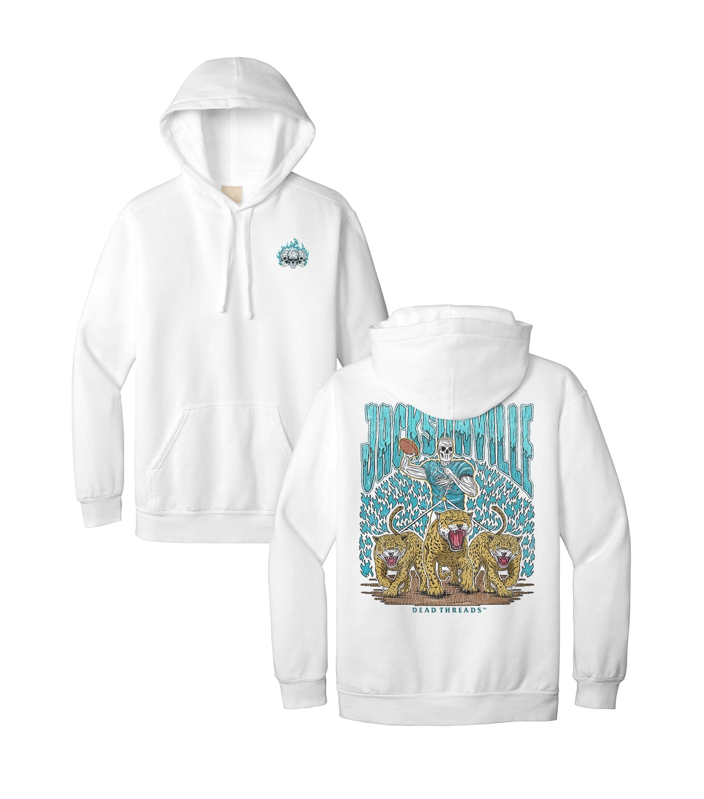 JACKSONVILLE FOOTBALL - HOODIE – Hoodie – Dead Threads Apparel
