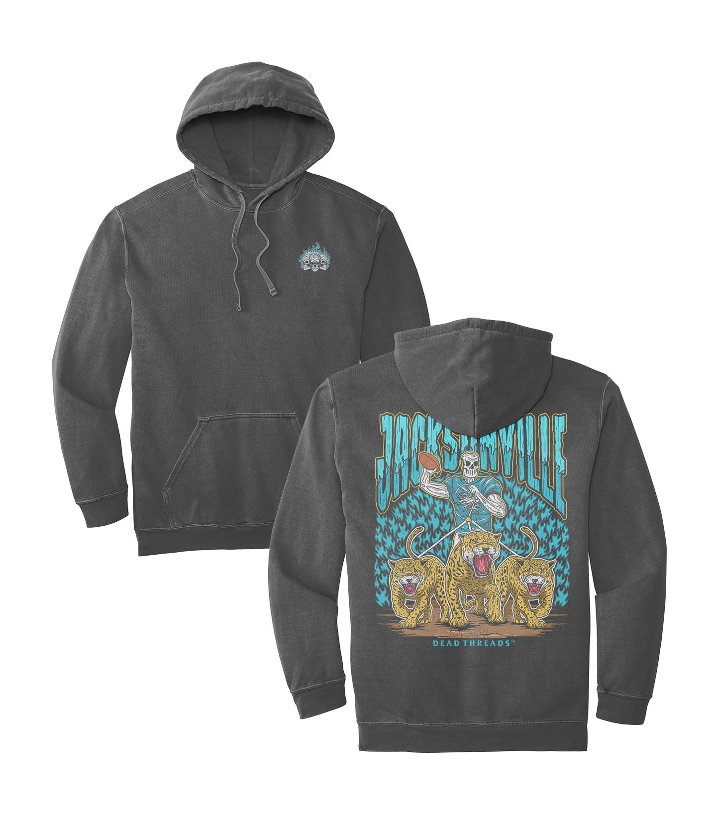 JACKSONVILLE FOOTBALL - HOODIE – Hoodie – Dead Threads Apparel