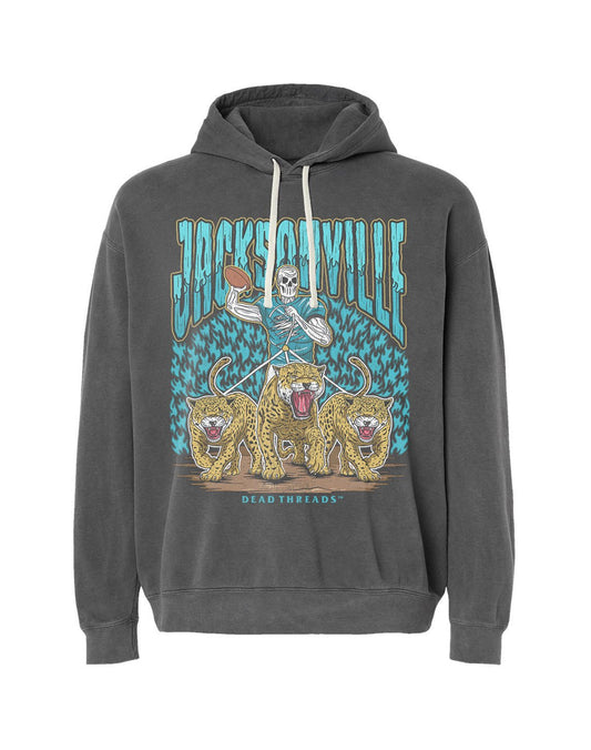 JACKSONVILLE FOOTBALL - LIGHTWEIGHT HOODIE – Lightweight – Dead Threads Apparel
