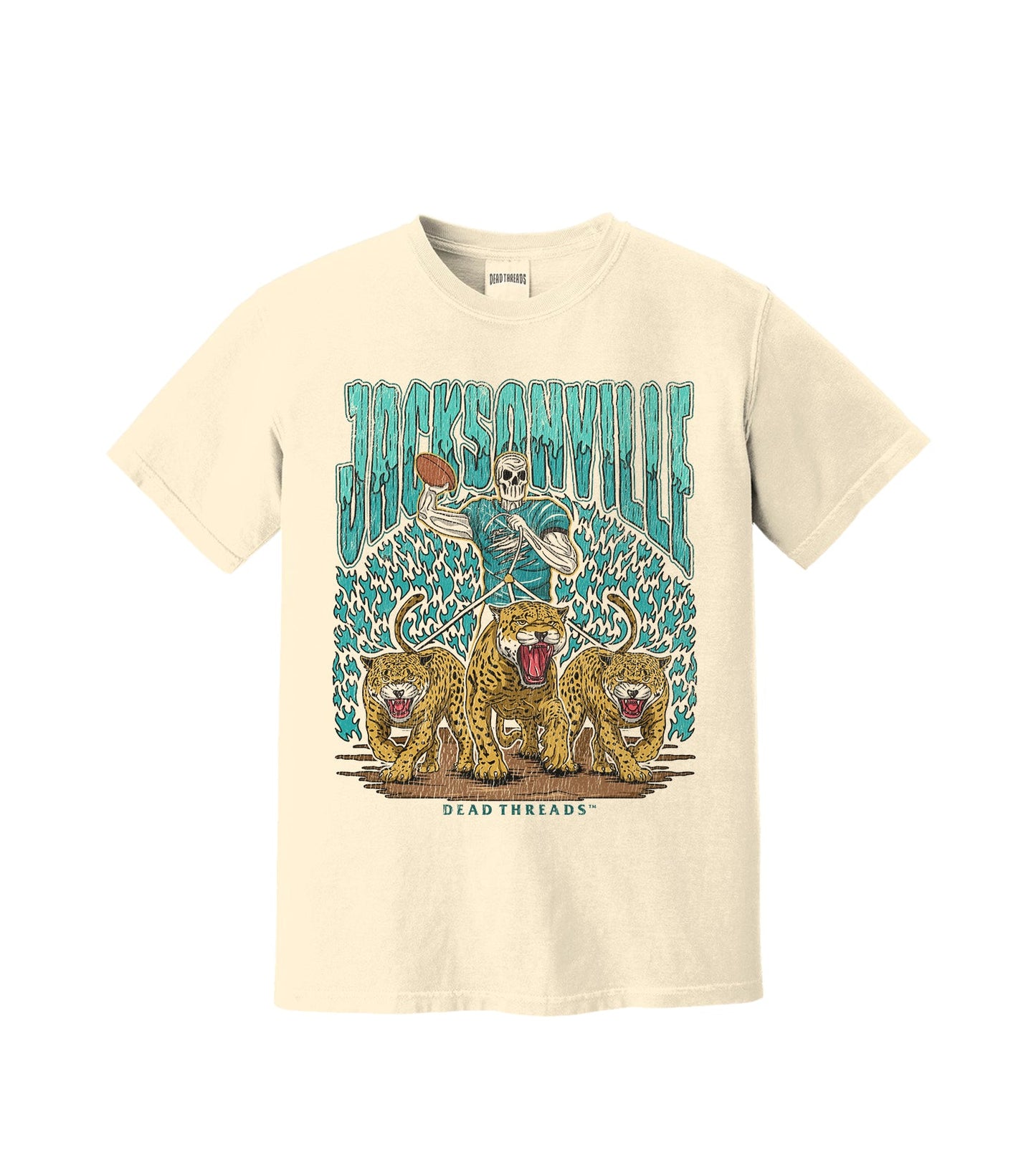 JACKSONVILLE FOOTBALL – T-Shirt – Dead Threads Apparel
