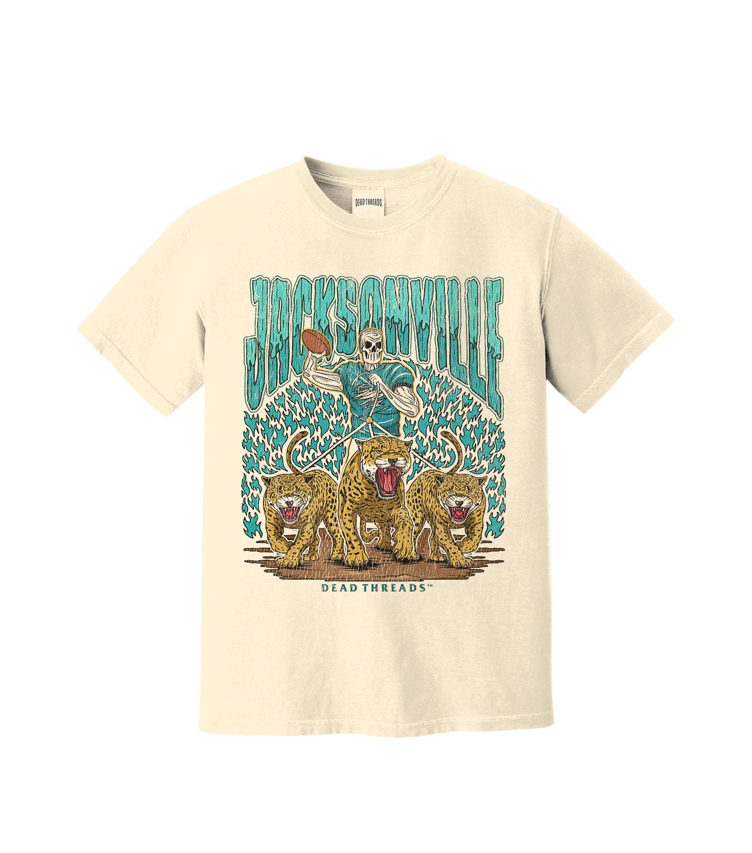 JACKSONVILLE FOOTBALL – T-Shirt – Dead Threads Apparel