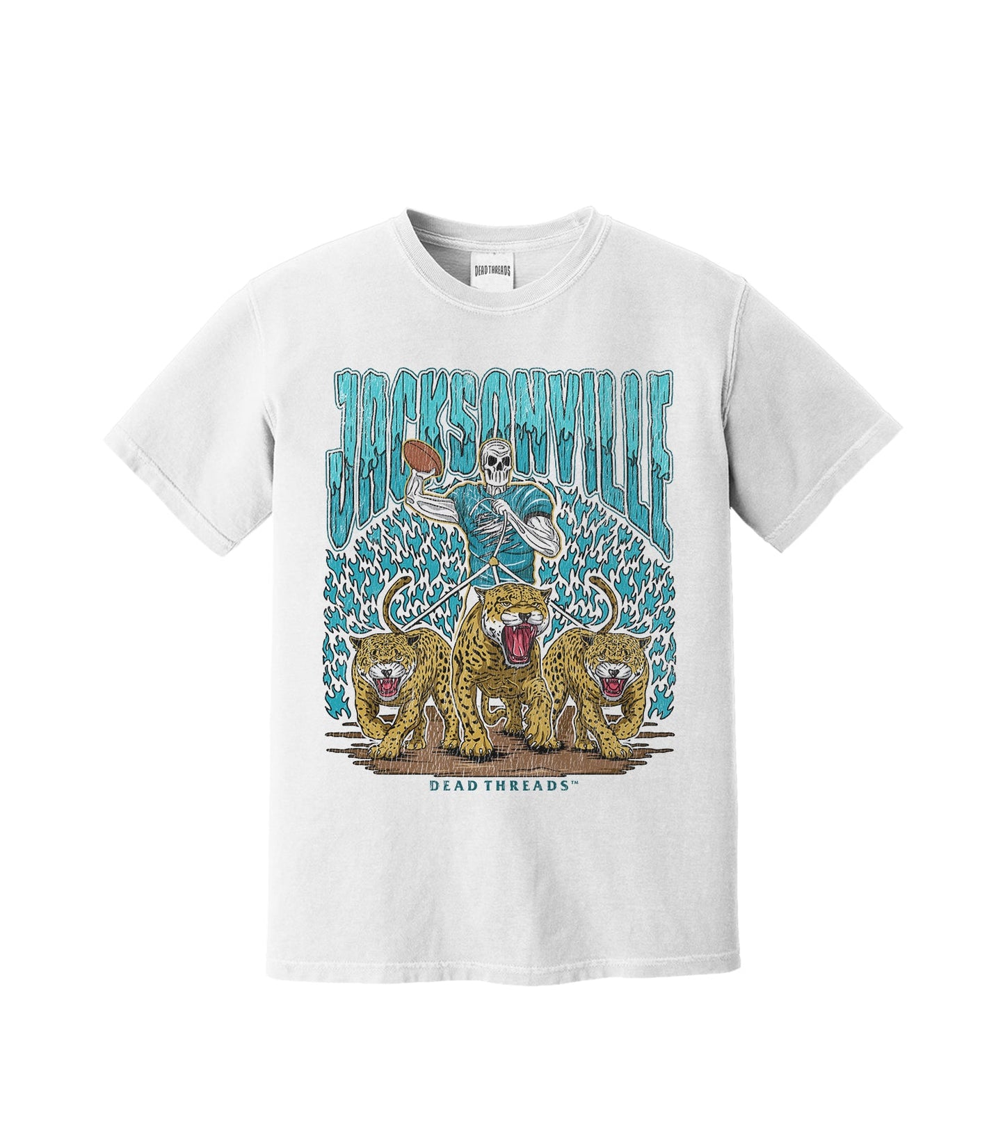 JACKSONVILLE FOOTBALL – T-Shirt – Dead Threads Apparel