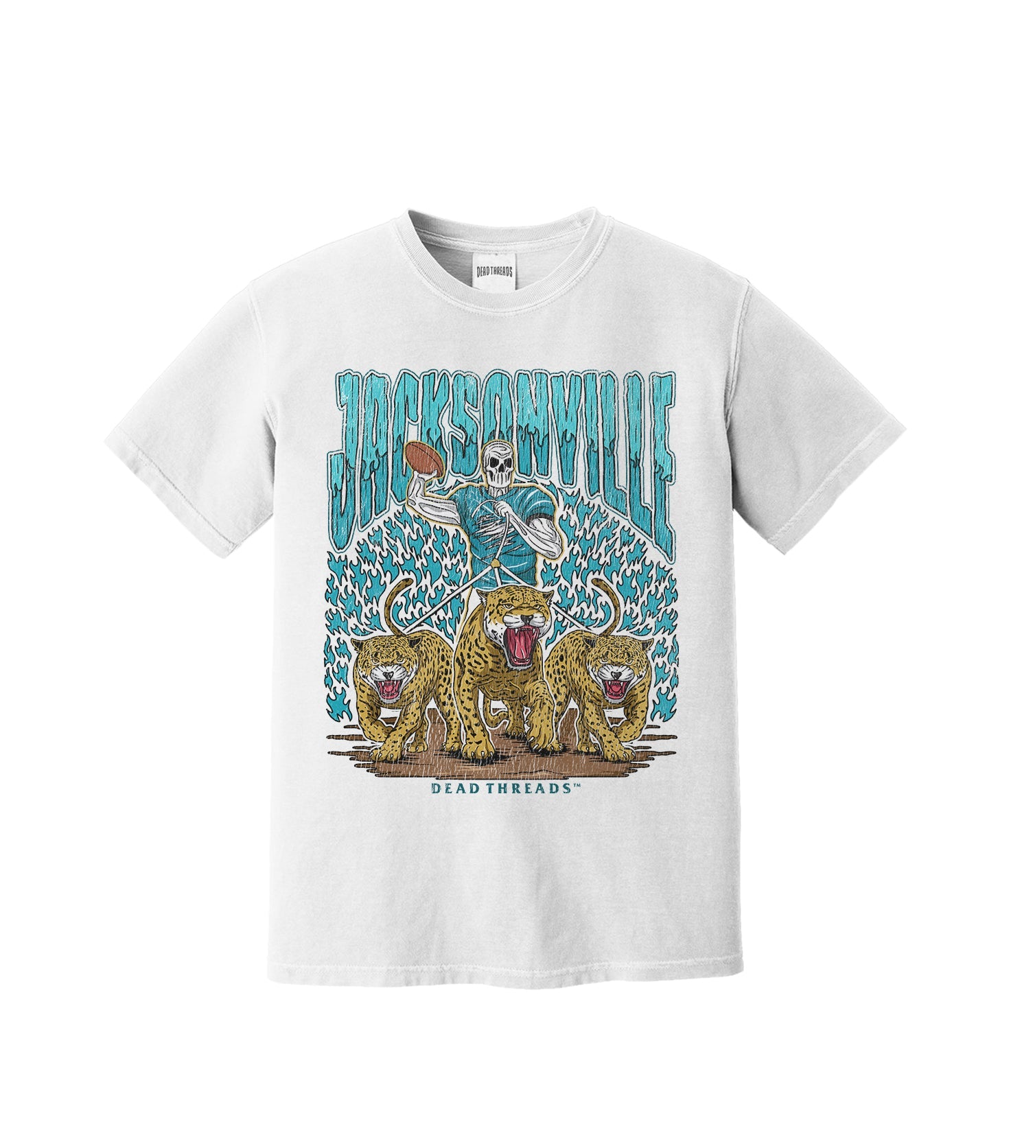 JACKSONVILLE FOOTBALL – T-Shirt – Dead Threads Apparel
