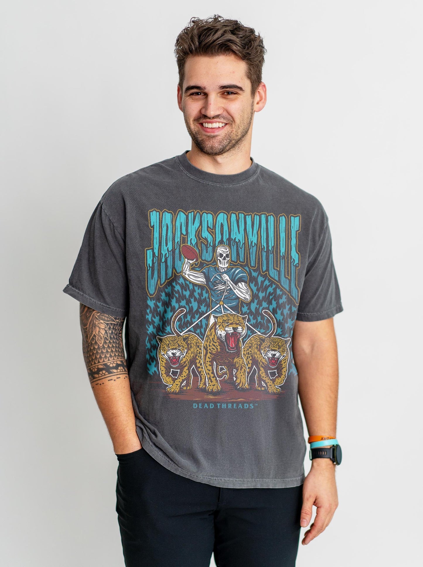 JACKSONVILLE FOOTBALL – T-Shirt – Dead Threads Apparel
