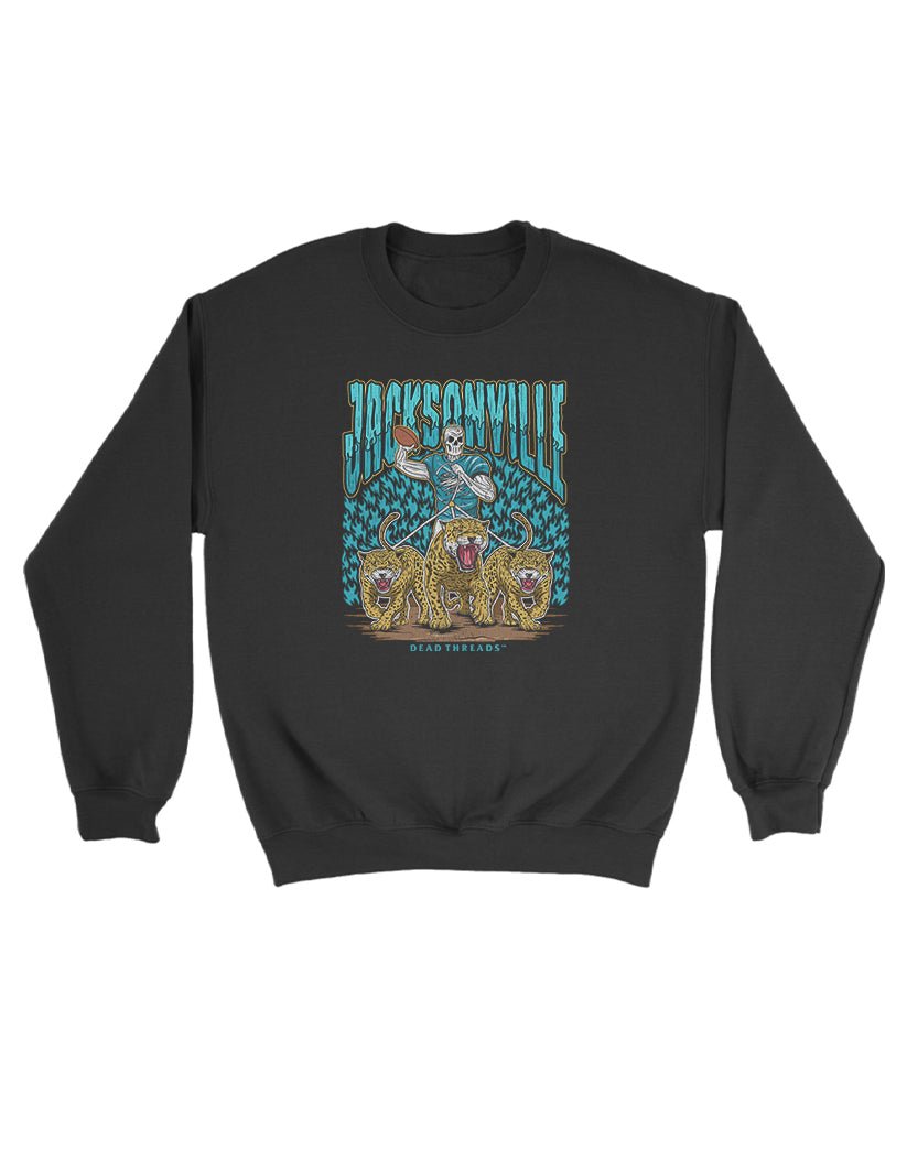 JACKSONVILLE FOOTBALL v1 KIDS CREWNECK SWEATSHIRT – Kids clothes – Dead Threads Apparel