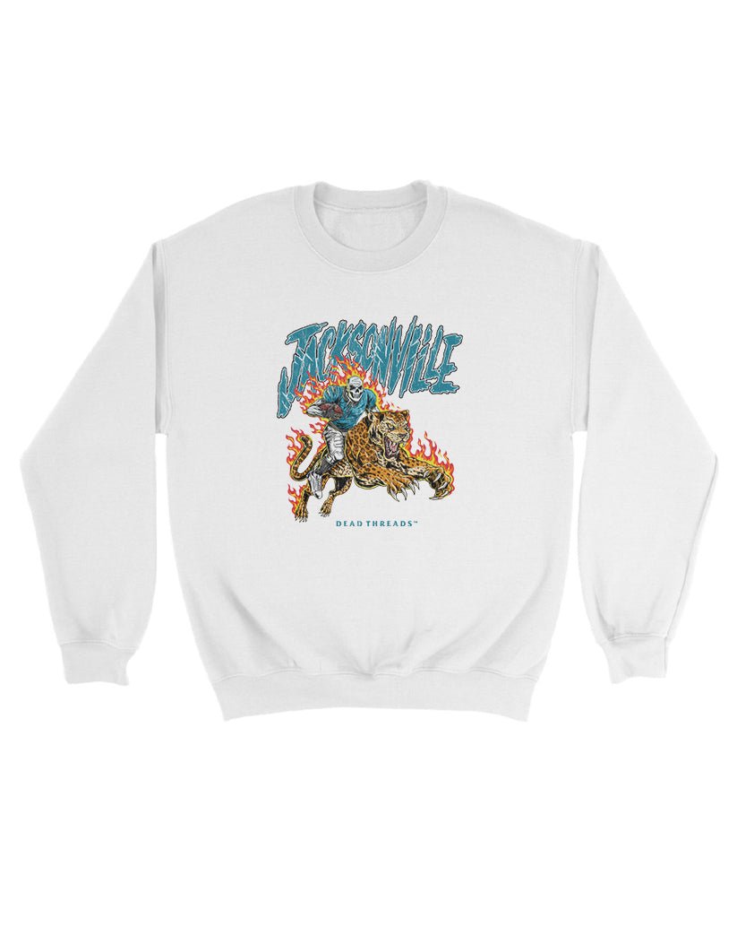 JACKSONVILLE FOOTBALL v2 KIDS CREWNECK SWEATSHIRT – Kids clothes – Dead Threads Apparel