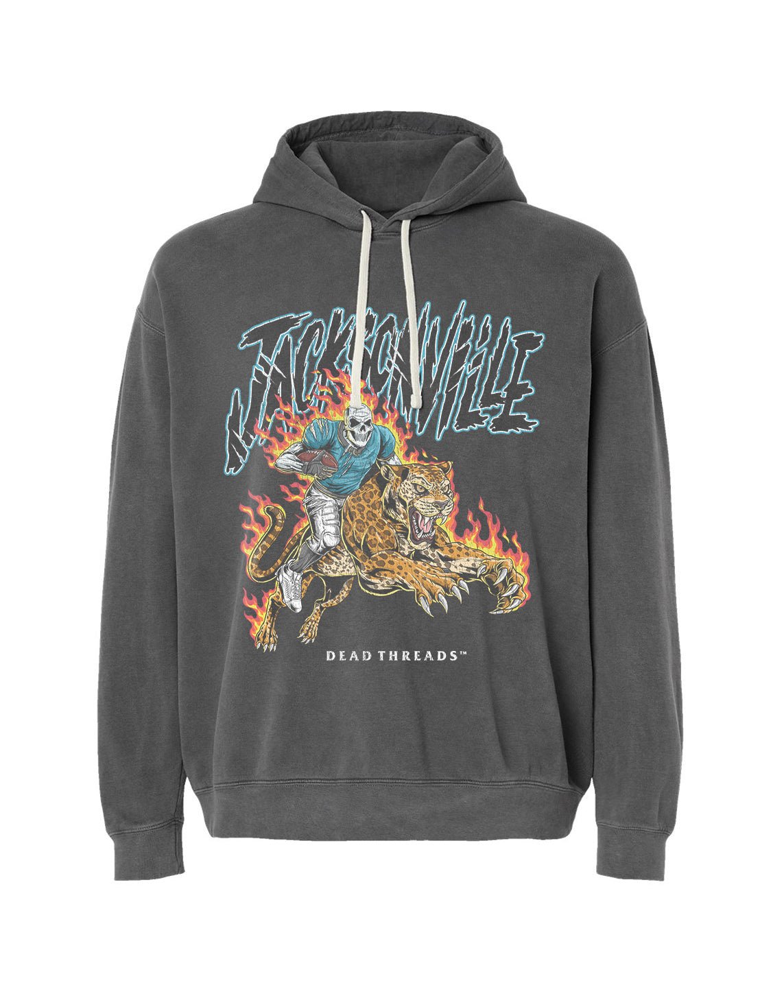 JACKSONVILLE FOOTBALL v2 - LIGHTWEIGHT HOODIE – Lightweight – Dead Threads Apparel