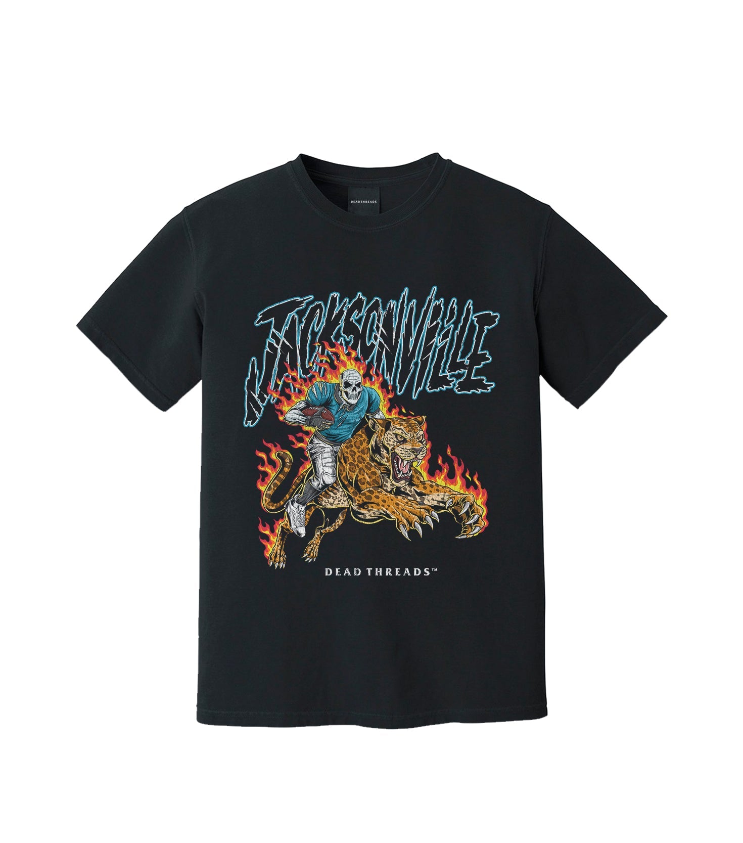JACKSONVILLE FOOTBALL v2 – T-Shirt – Dead Threads Apparel