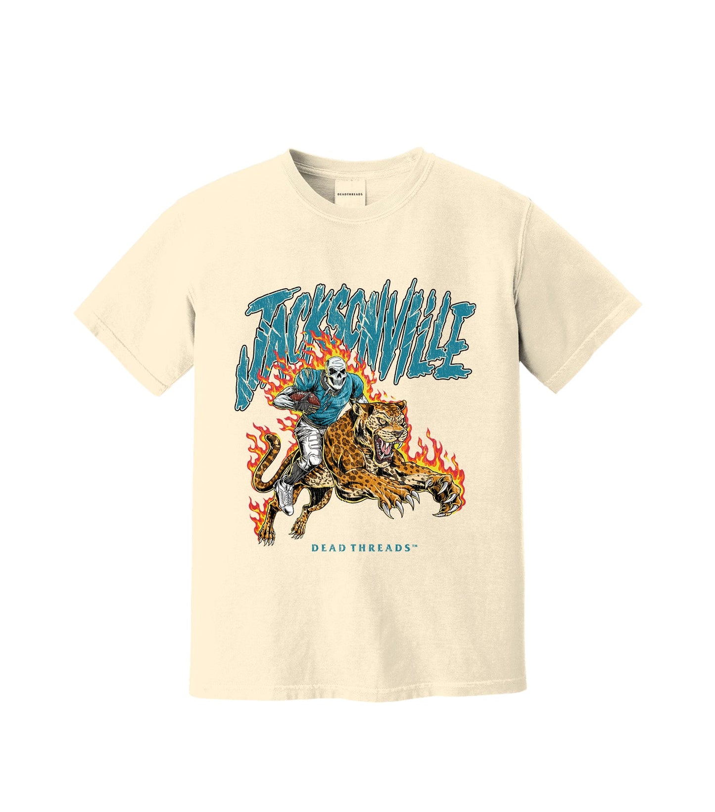 JACKSONVILLE FOOTBALL v2 – T-Shirt – Dead Threads Apparel