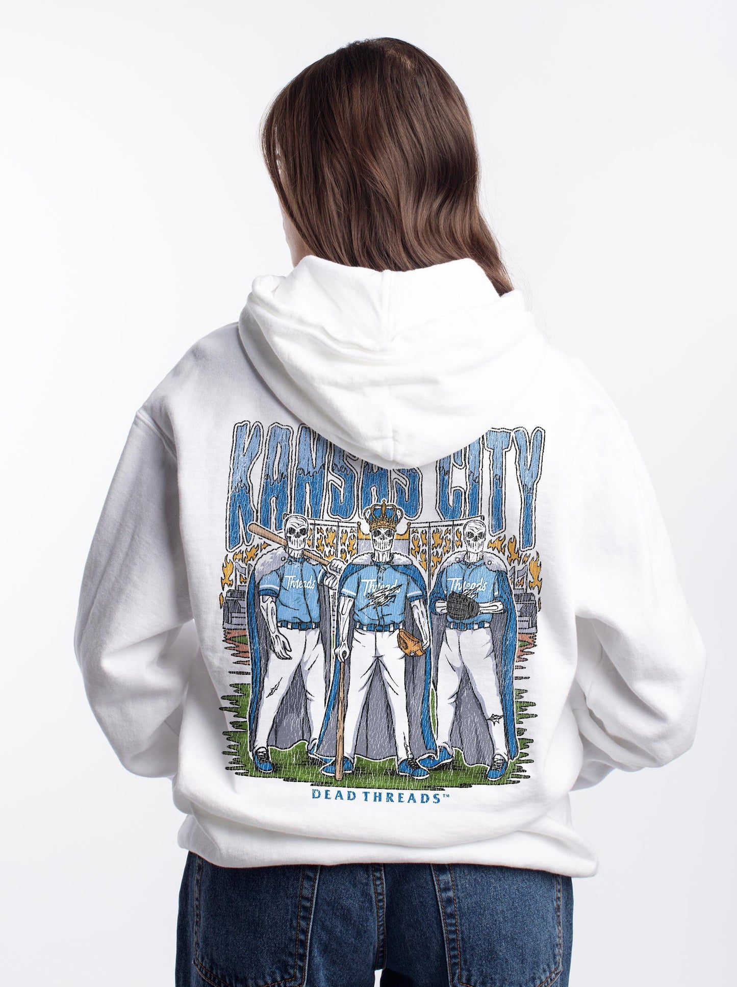 KANSAS CITY BASEBALL - HOODIE – Hoodie – Dead Threads Apparel