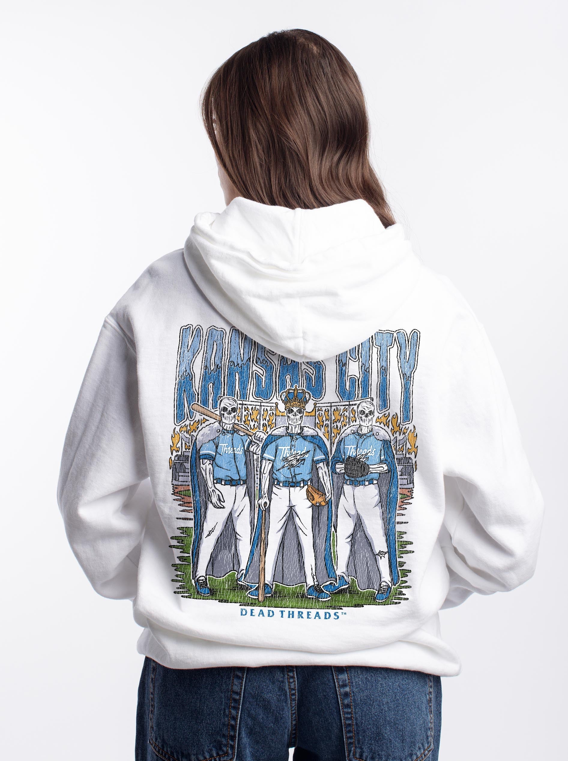 KANSAS CITY BASEBALL - HOODIE – Hoodie – Dead Threads Apparel