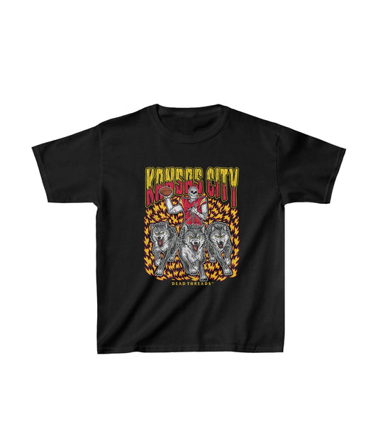 KANSAS CITY FOOTBALL v1 - KIDS – Kids clothes – Dead Threads Apparel