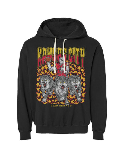 KANSAS CITY FOOTBALL v1 - LIGHTWEIGHT HOODIE – Lightweight – Dead Threads Apparel