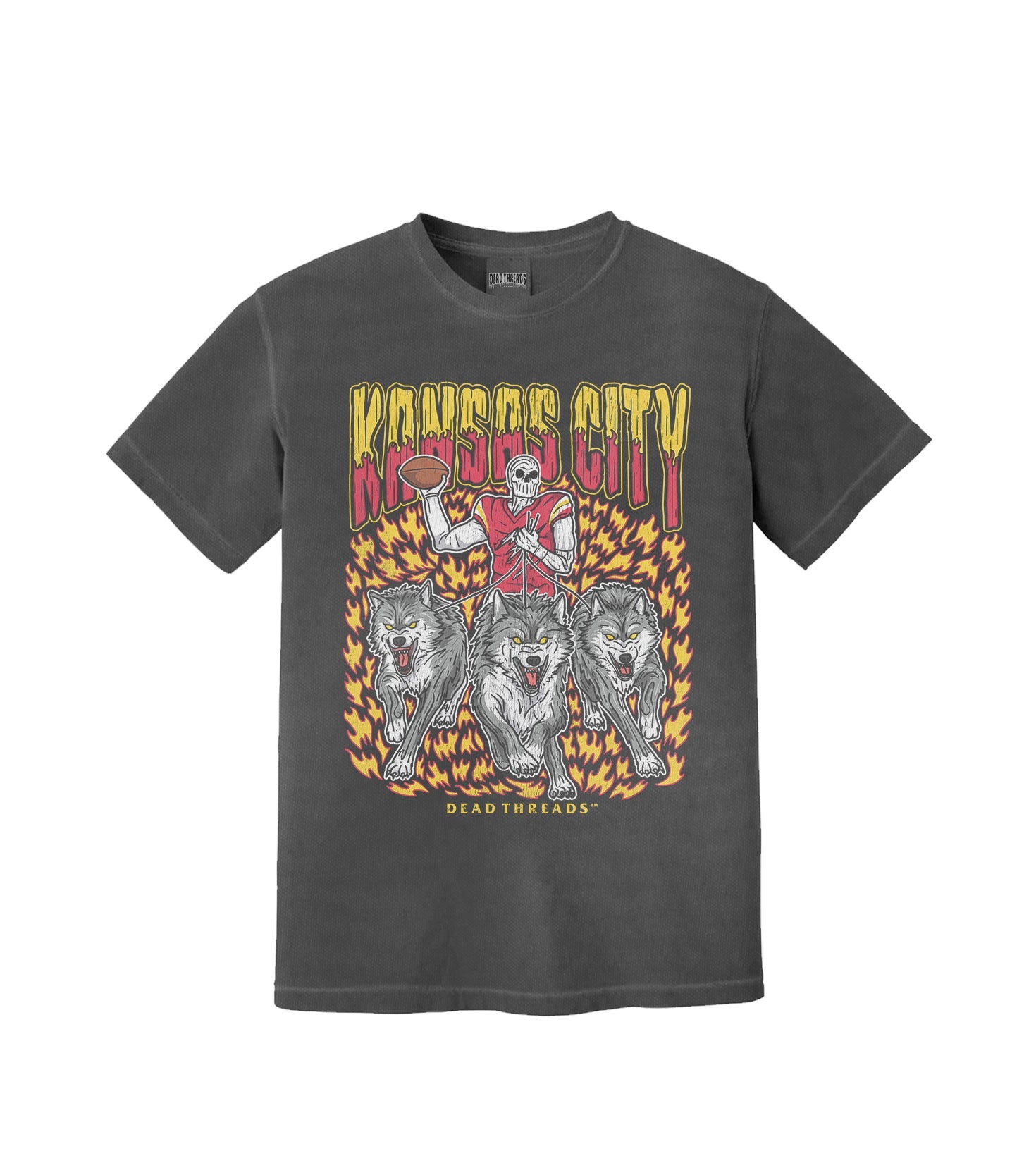 KANSAS CITY FOOTBALL v1 – T-Shirt – Dead Threads Apparel