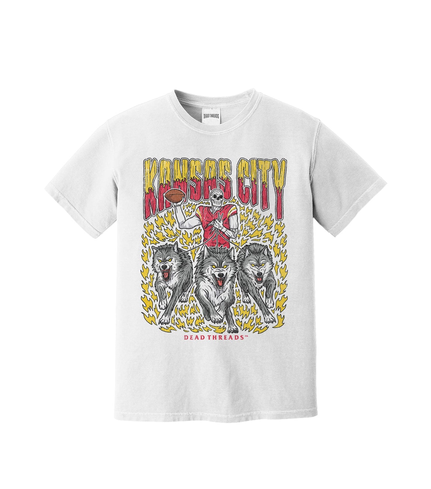 KANSAS CITY FOOTBALL v1 – T-Shirt – Dead Threads Apparel