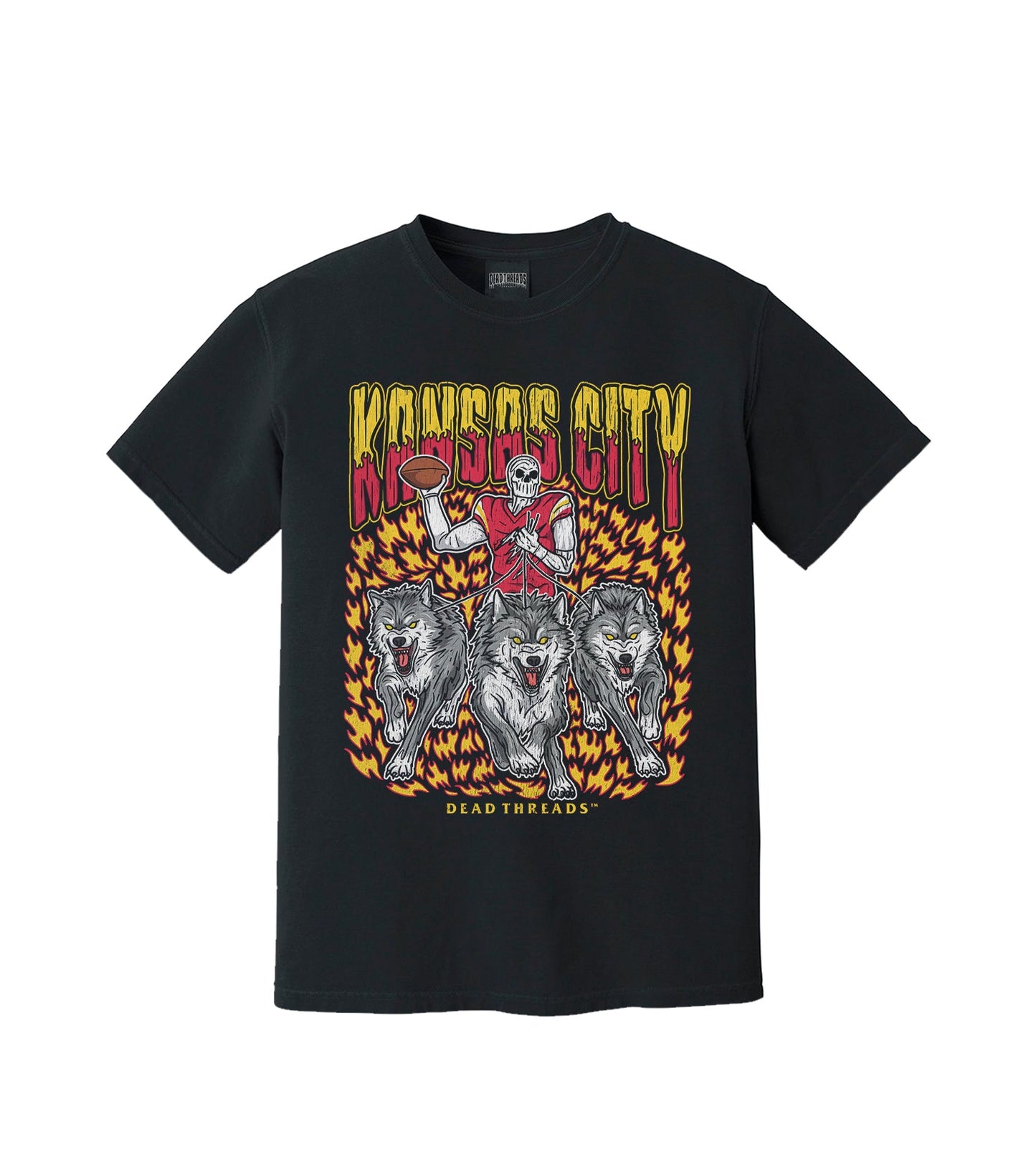 KANSAS CITY FOOTBALL v1 – T-Shirt – Dead Threads Apparel