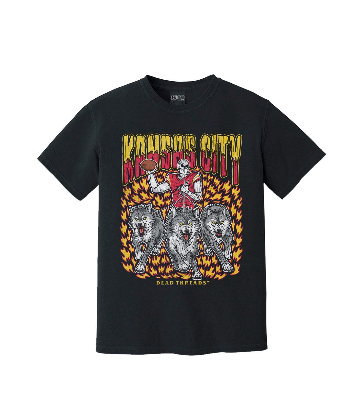 KANSAS CITY FOOTBALL v1 – T-Shirt – Dead Threads Apparel