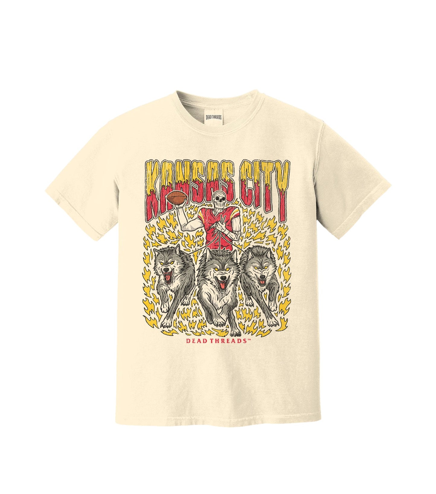 KANSAS CITY FOOTBALL v1 – T-Shirt – Dead Threads Apparel