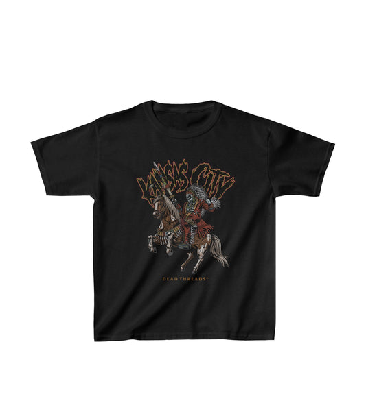 KANSAS CITY FOOTBALL v2 - KIDS – Kids clothes – Dead Threads Apparel