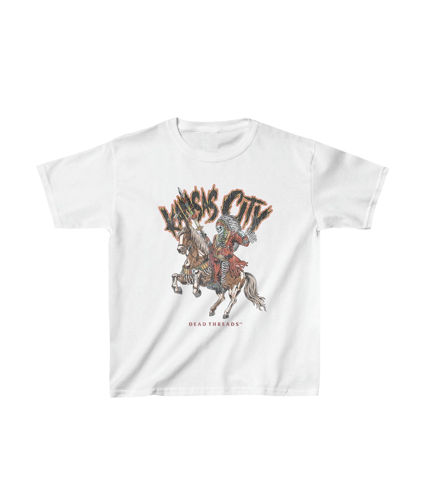 KANSAS CITY FOOTBALL v2 - KIDS – Kids clothes – Dead Threads Apparel