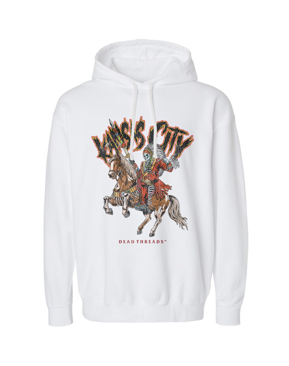KANSAS CITY FOOTBALL v2 - LIGHTWEIGHT HOODIE – Lightweight – Dead Threads Apparel