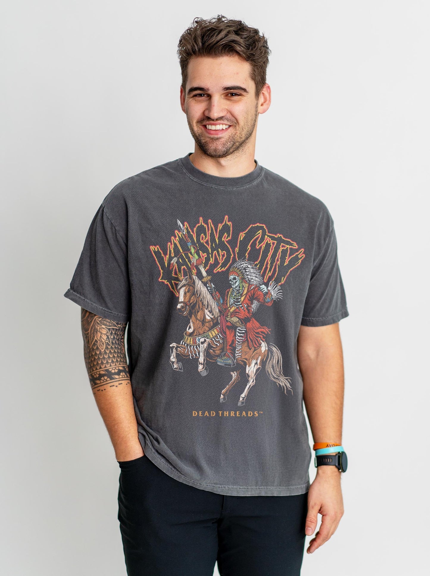KANSAS CITY FOOTBALL v2 – T-Shirt – Dead Threads Apparel